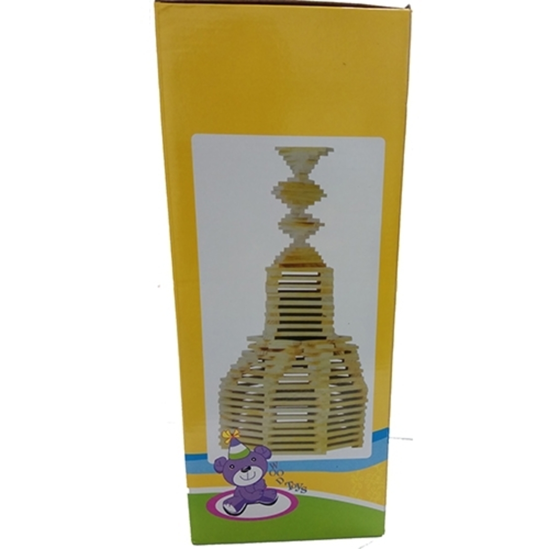 כפיסי עץ טבעי 200 יח'