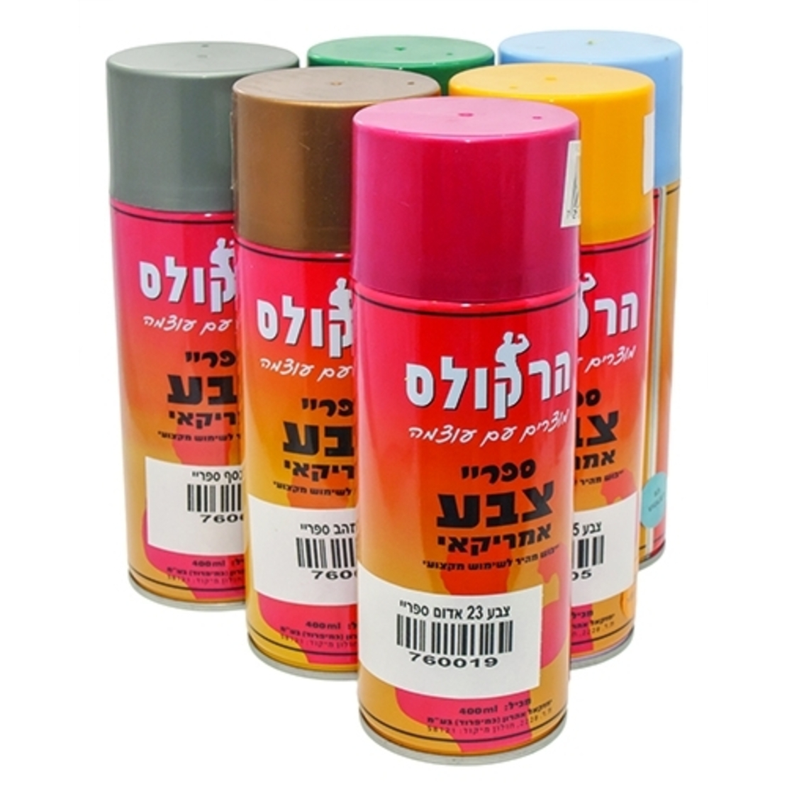 ספריי צבע אדום CHA