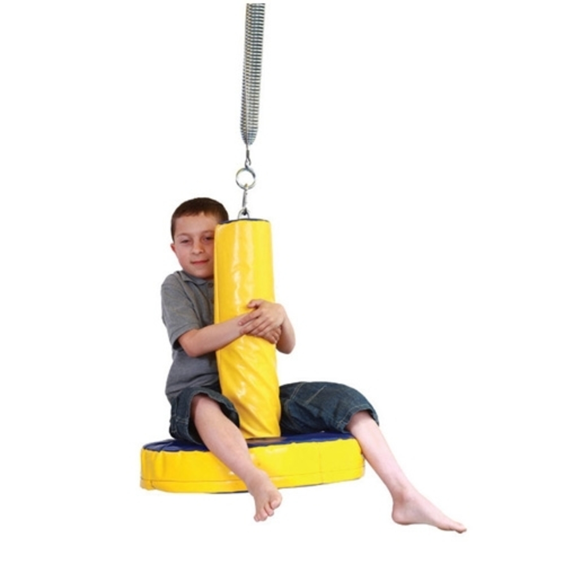 נדנדת קפיץ מרופדת