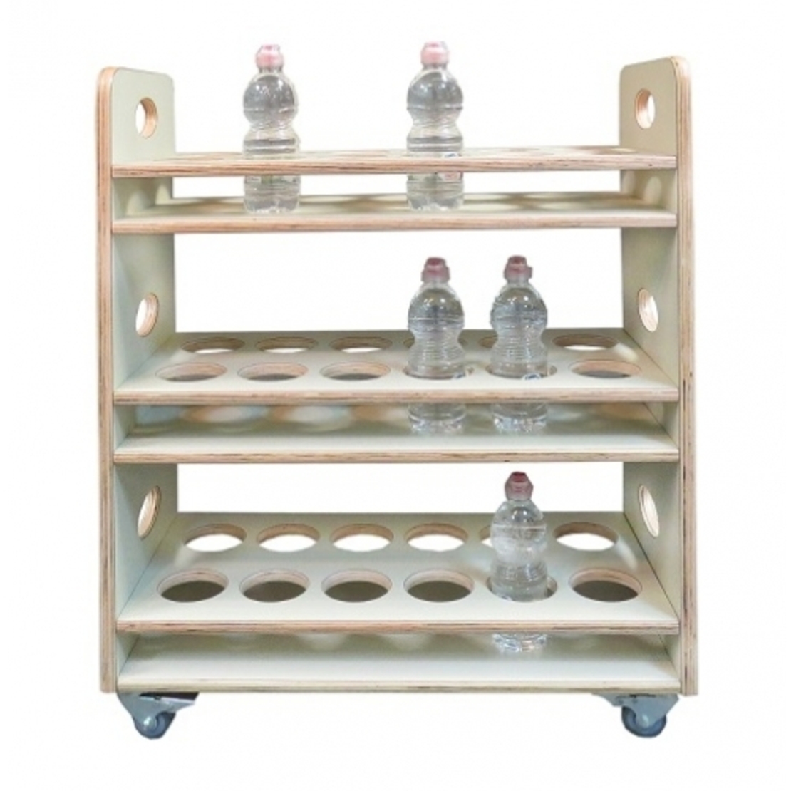 עגלה לבקבוקים 3 קומות 36 יח` NG