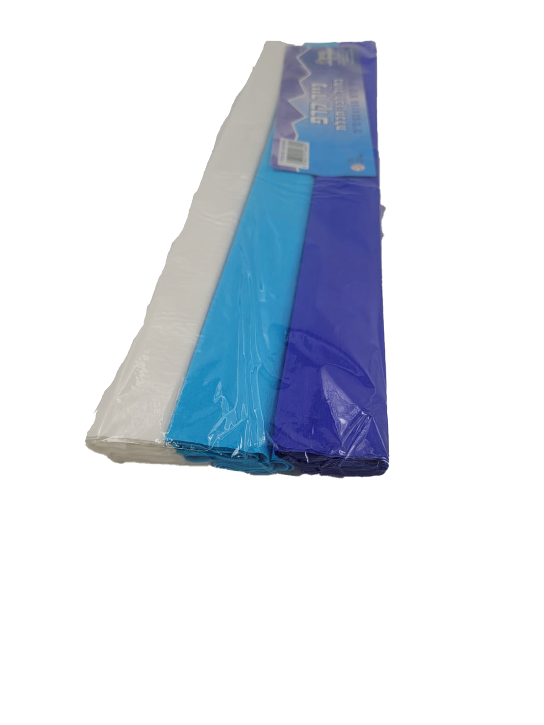 נייר קרפ מעורב 1/6