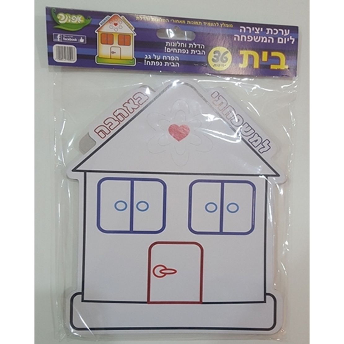 ערכת יצירה בית גדול לצביעה AF