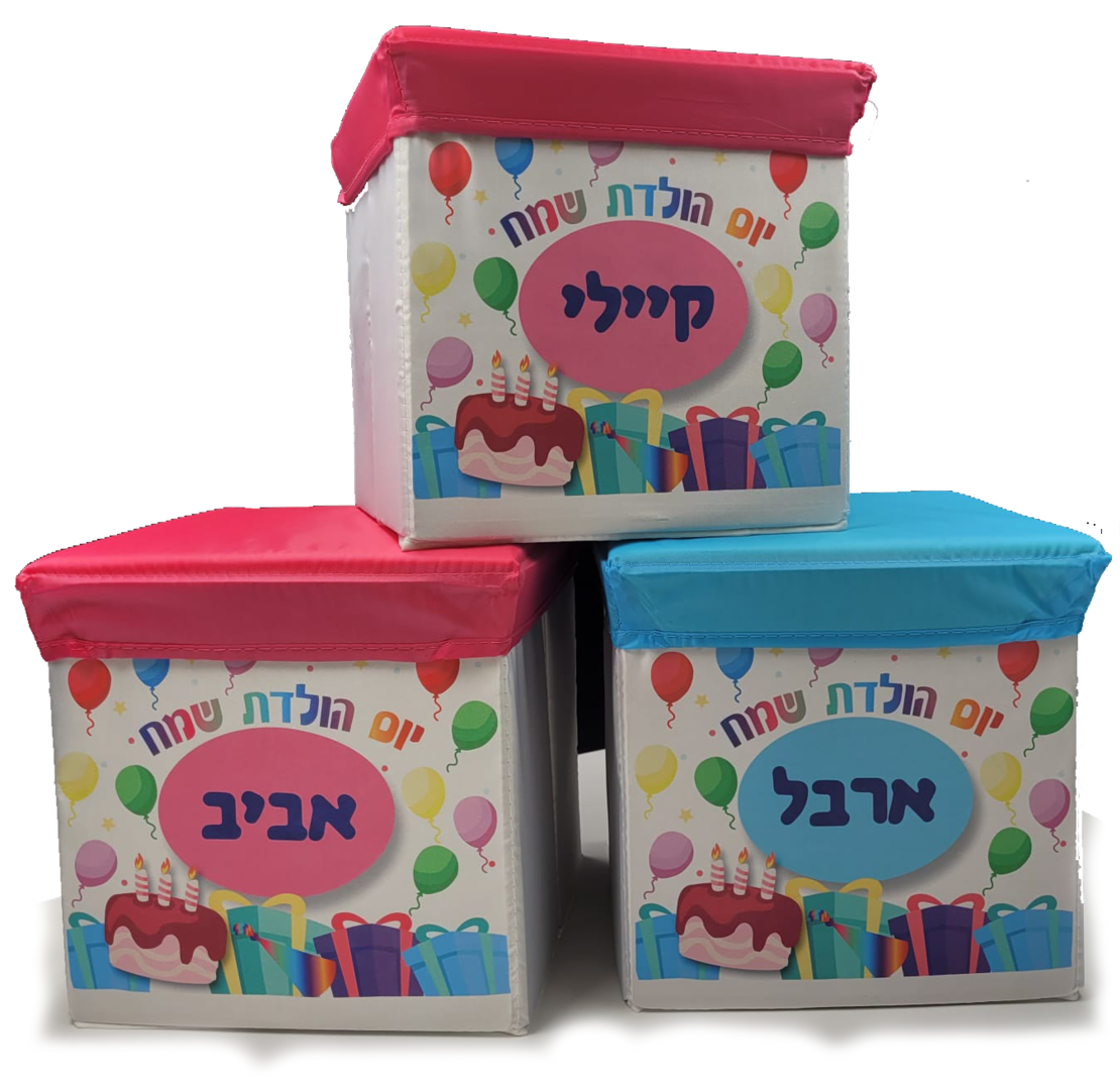 קופסת אחסון + מכסה 25*25