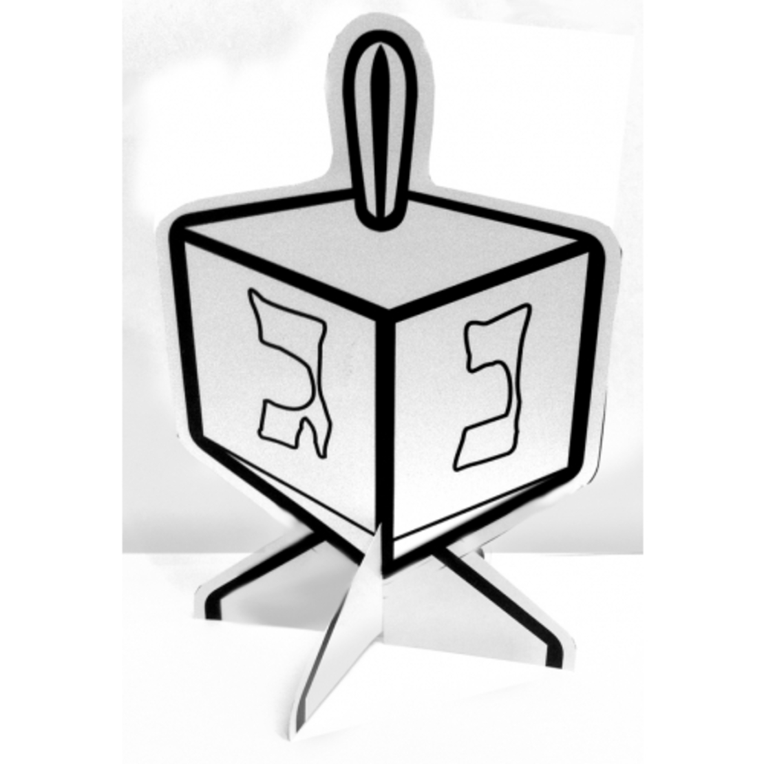 סביבון עם רגל - יצירה 18 יח'  GL