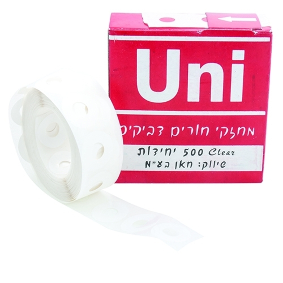 מחזקי חורים שקוף בגליל 1/500 CHA