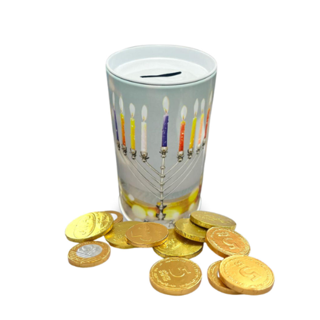 קופת חסכון פח חג חנוכה שמח