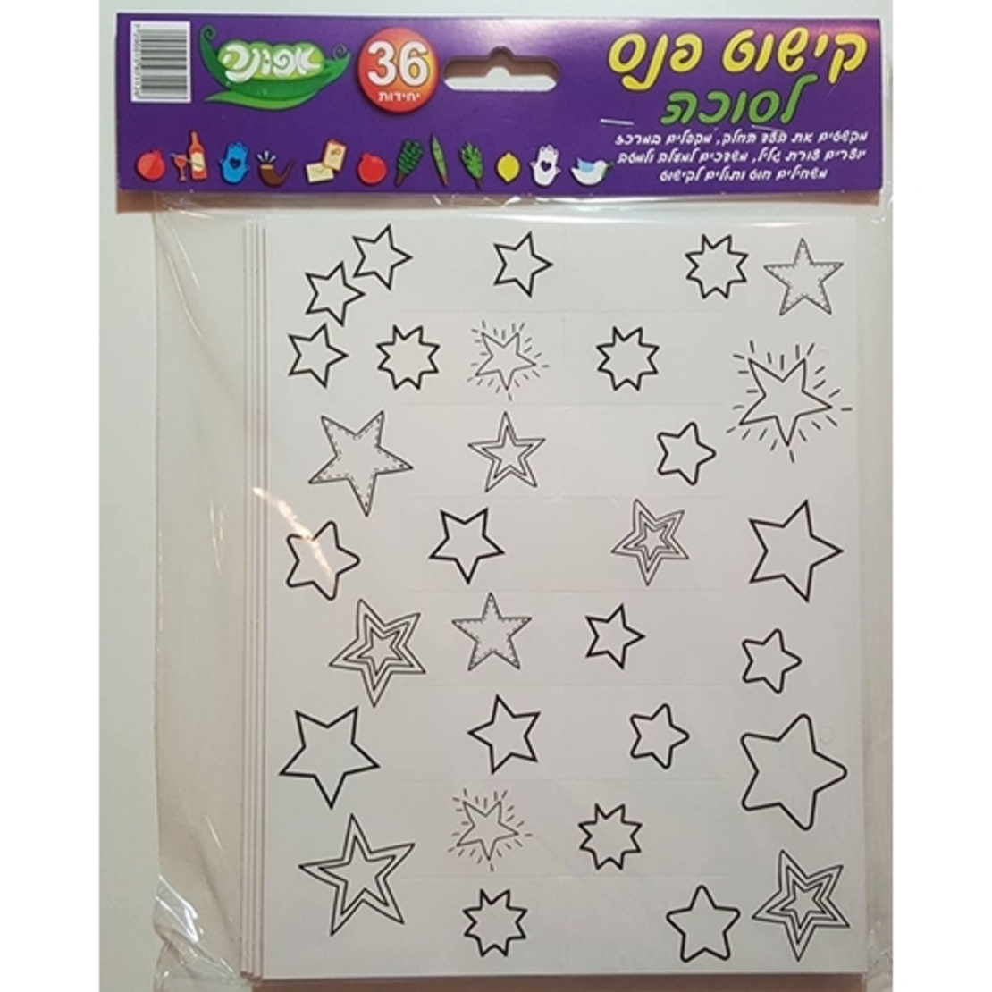 ערכת יצירה קישוט פנס לסוכה AF
