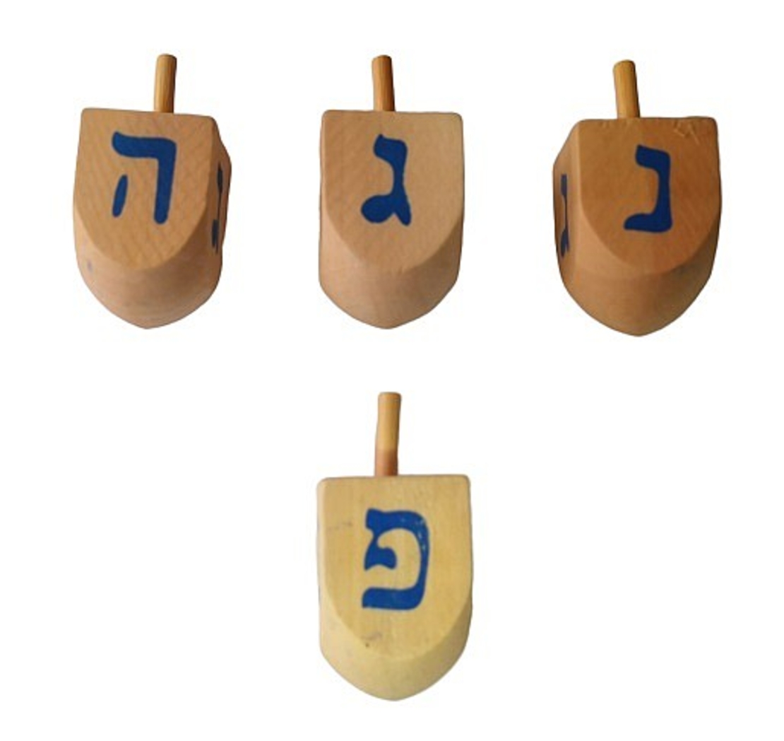 סביבון עץ לצביעה