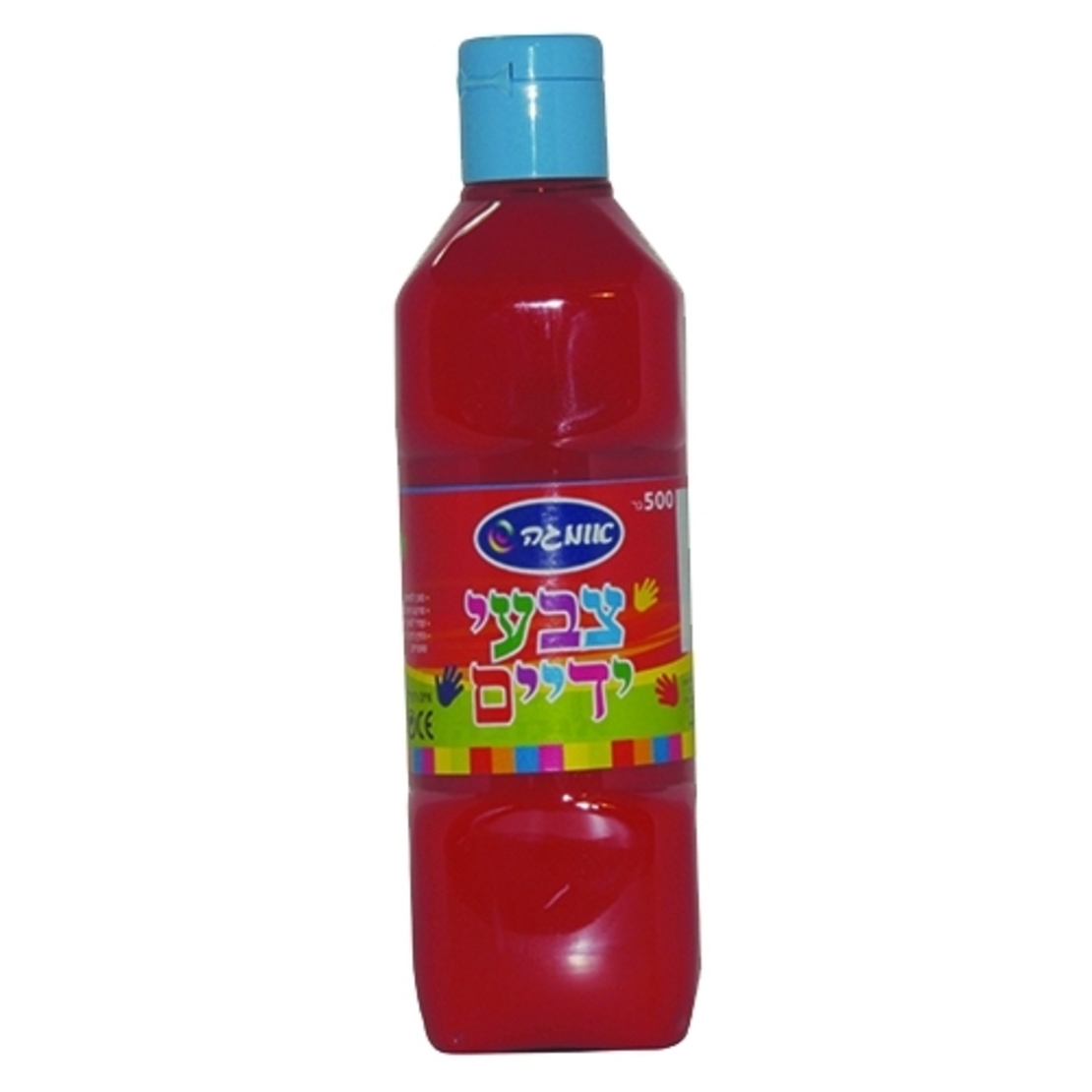 צבעי ידיים אדום 500 גר` OM