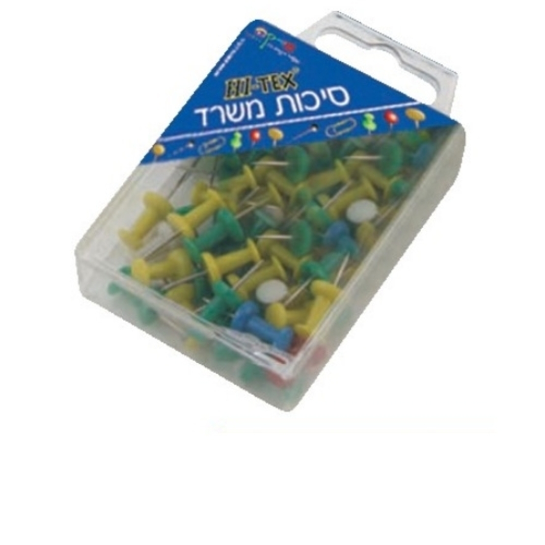 סיכות ללוח שעם צבעוני סירקה