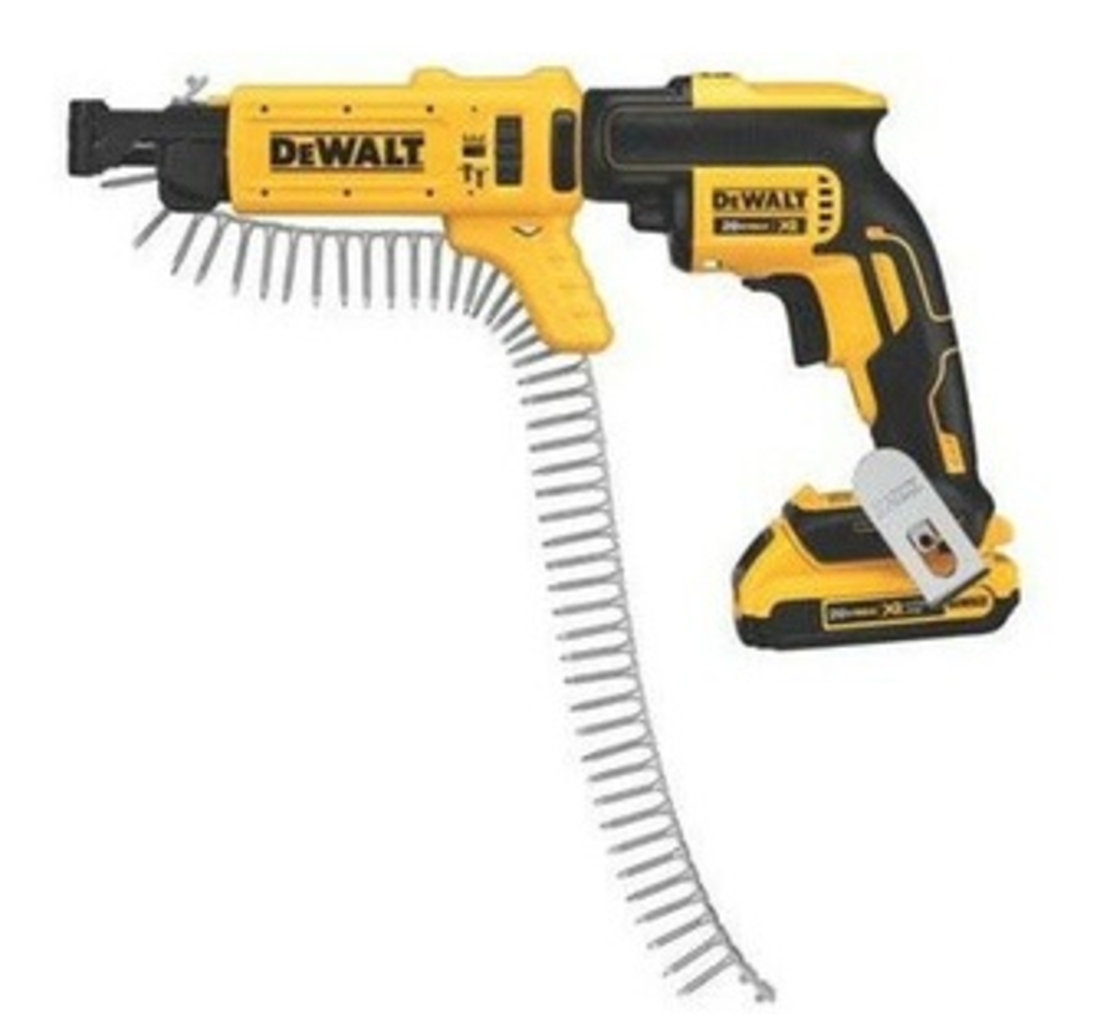 מברגת גבס דיוולט 20V/18V כולל מחסנית לברגים (גוף בלבד) DCF620B DeWALT