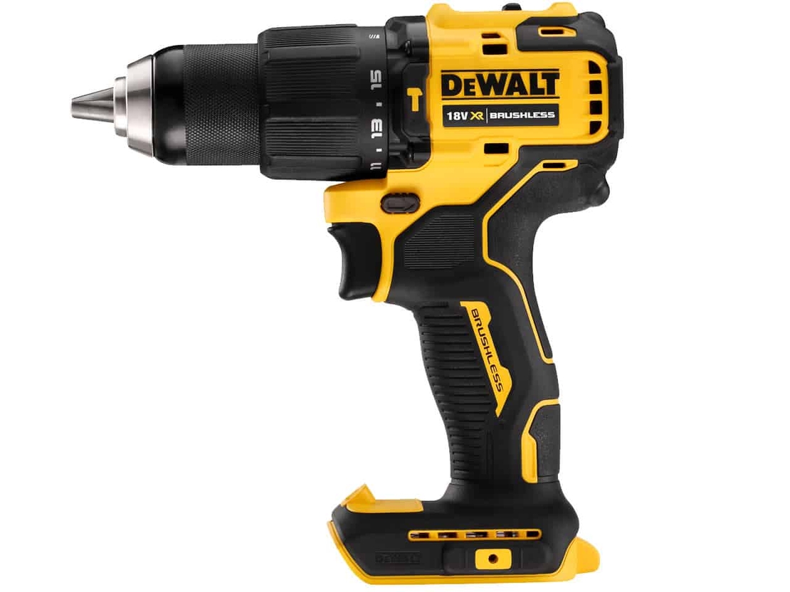 מברגה / מקדחה דופקת דיוולט 18/20V (גוף בלבד) DeWalt DCD709