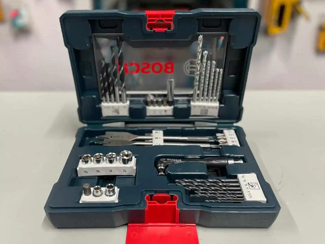 סט ביטים / מקדחים 41 חלקים מבית בוש BOSCH דגם MS4041