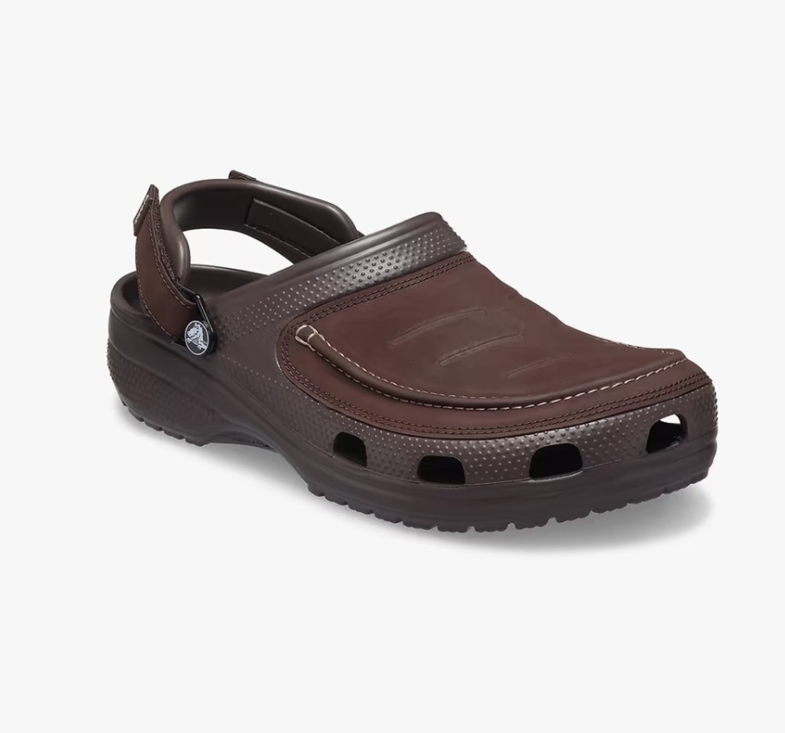 כפכפי קרוקס לגבר יוקון ויסטה 2 Crocs Yukon II Vista Clog בצבע חום