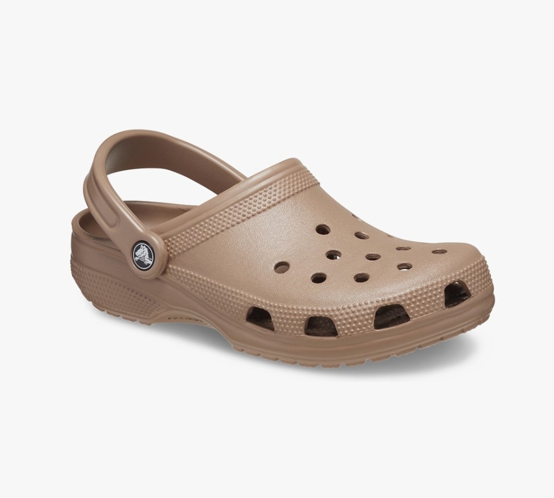 נעלי קרוקס קלאסי בצבע חום לאטה Crocs לגברים ונשים