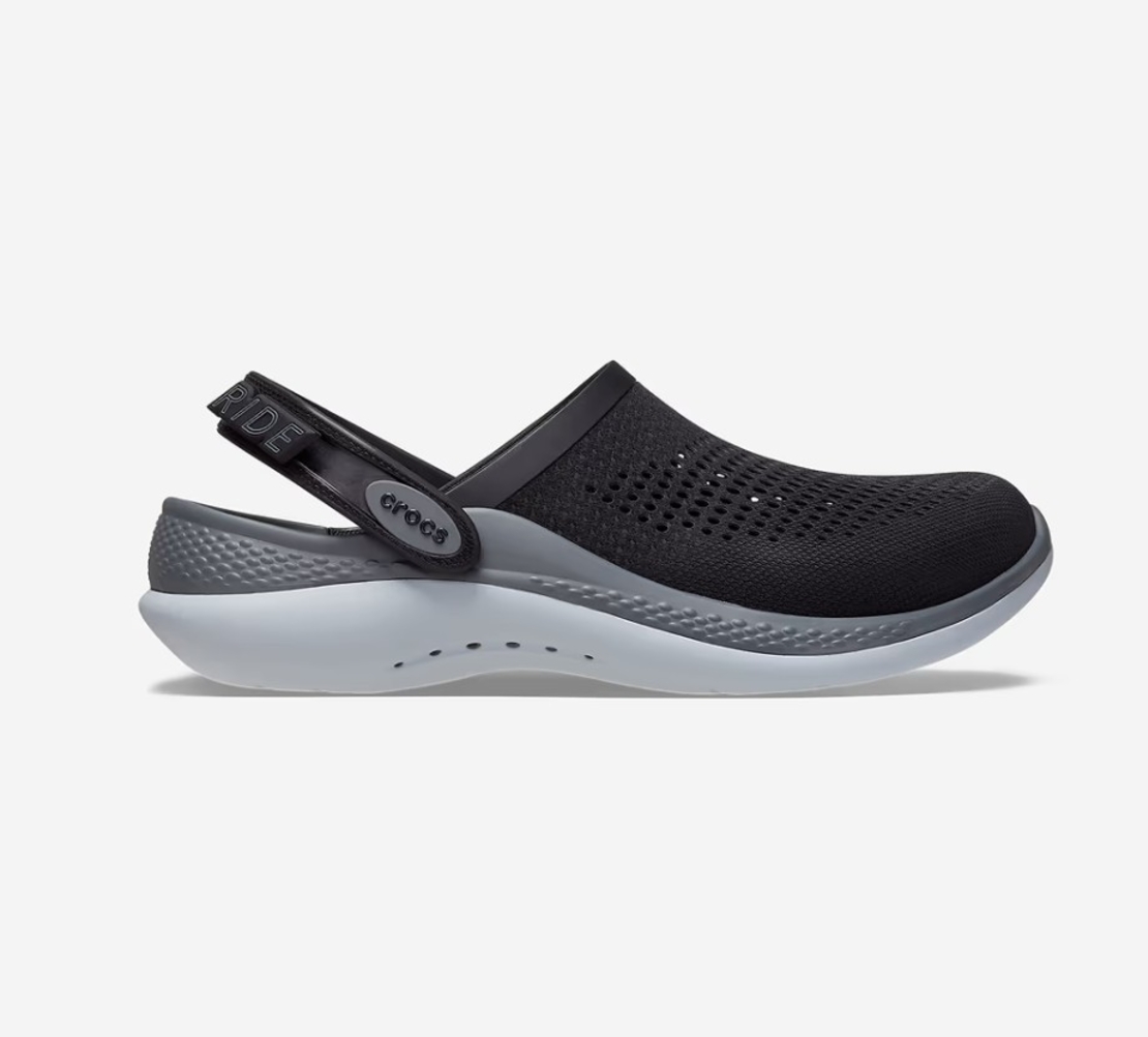 כפכפי קרוקס לייט-רייד Crocs LiteRide 360 Clog בצבע שחור / אפור
