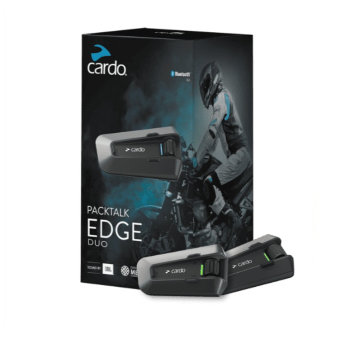 זוג דיבוריות בלוטוס לקסדה Cardo Packtalk EDGE Dou