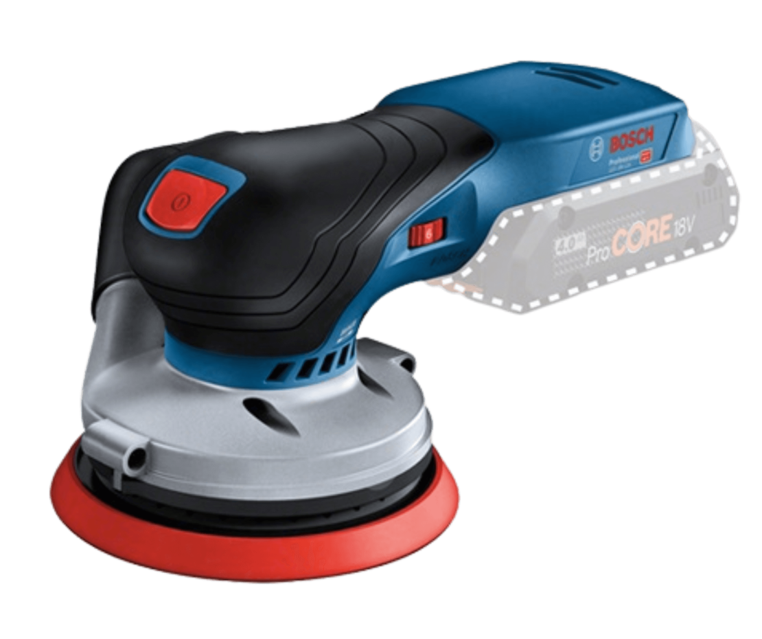 מלטשת 18V אקצנטרית  BOSCH GEX18V-5N / GEX18V-125 (גוף בלבד)
