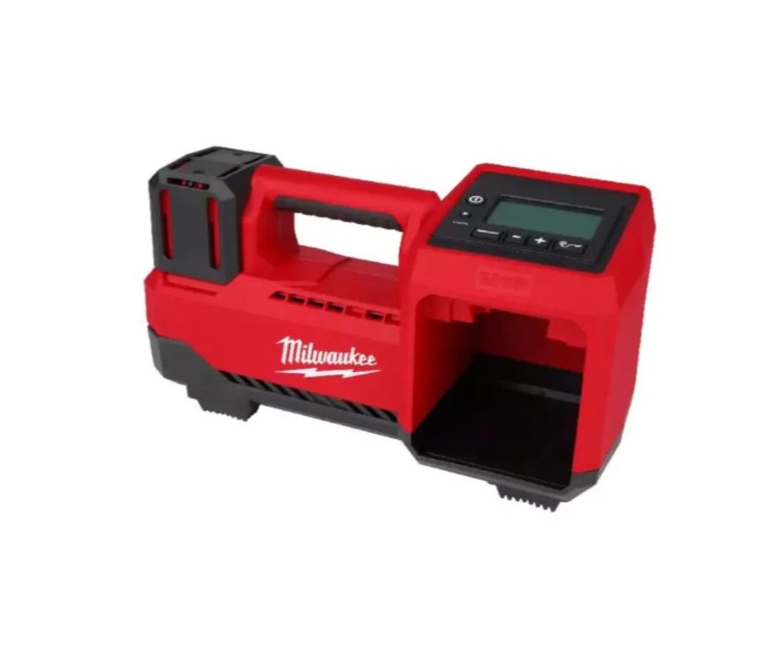 קומפרסור נטען לרכב של MILWAUKEE מילווקי 18V ולחץ עד 150 PSI