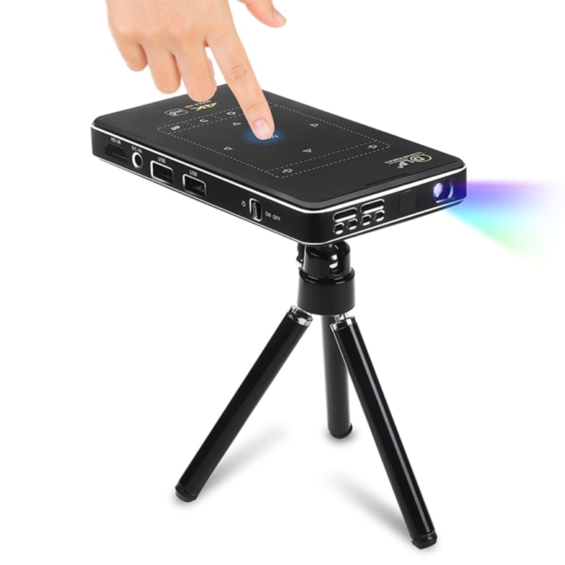 מיני מקרן נייד 4K אנדרואיד Eco Q-12