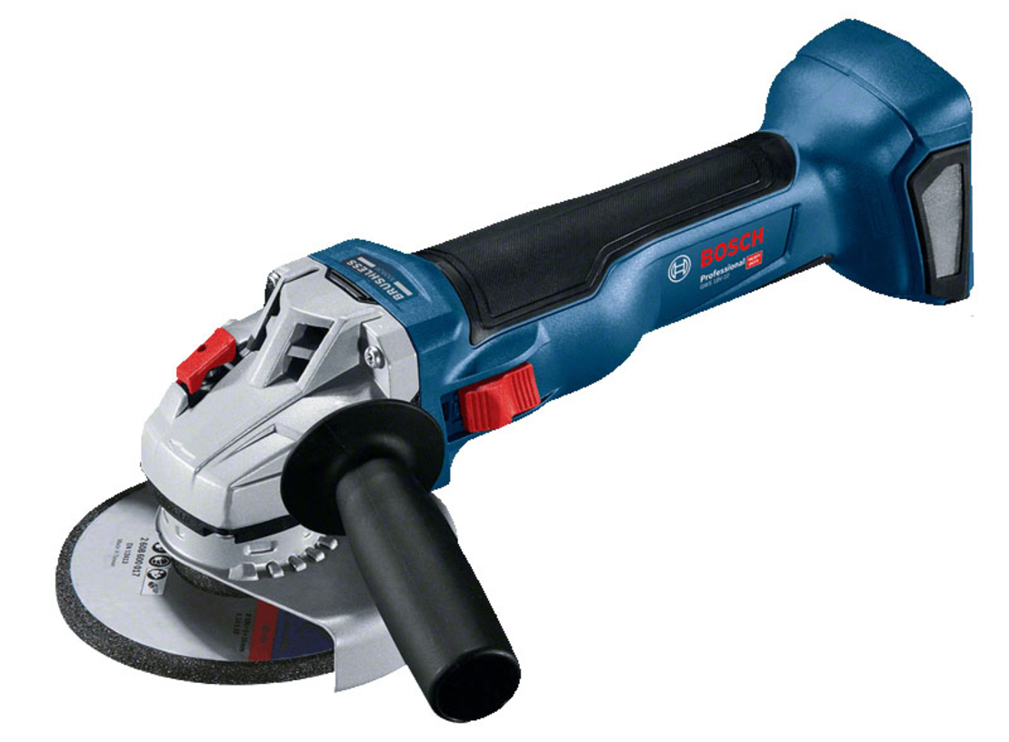 משחזת זווית נטענת 18V בוש BOSCH GWS 18V-10 גוף בלבד