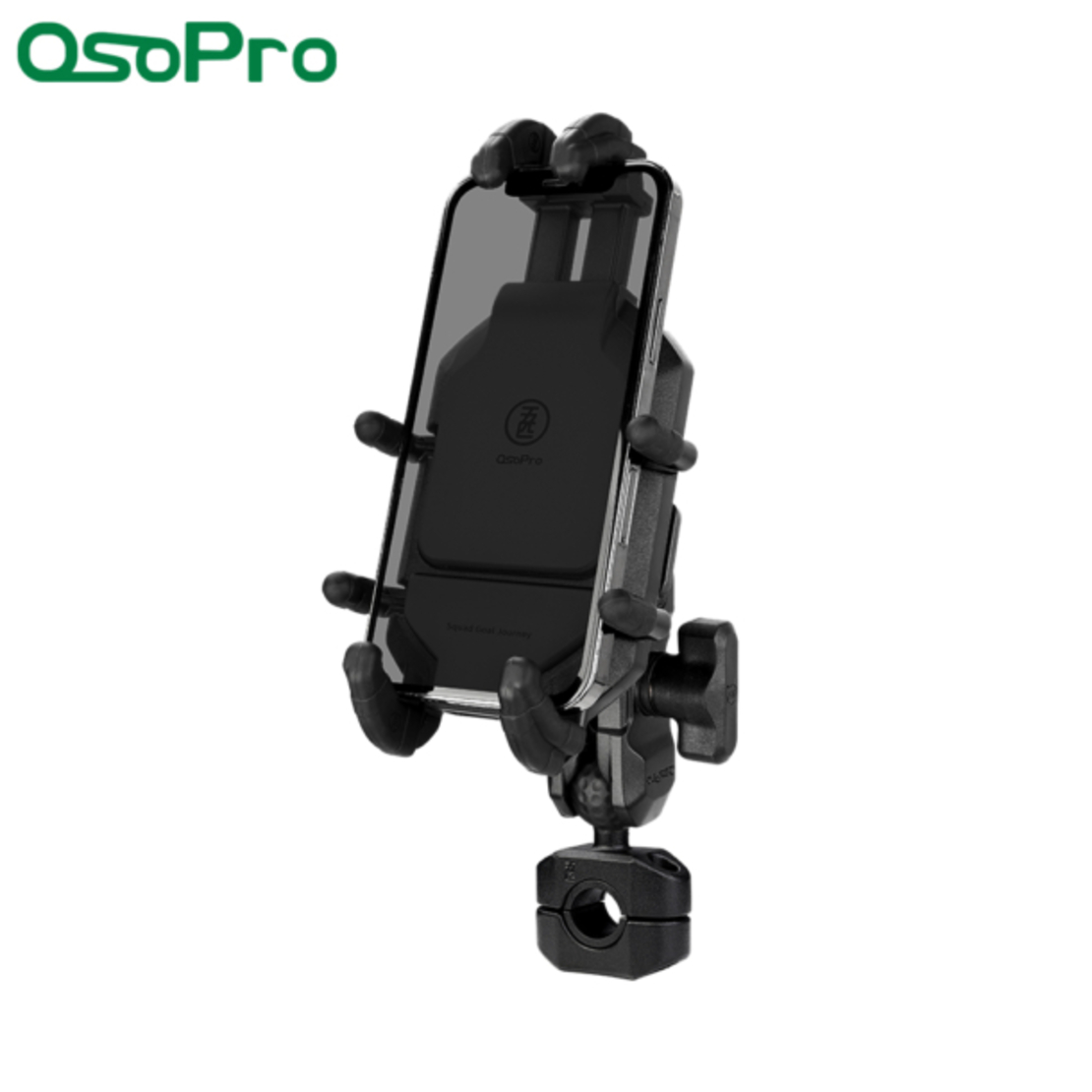 תושבת לנייד מסוג Octopus לכידון אופנוע – OsoPro - תפס כידון O