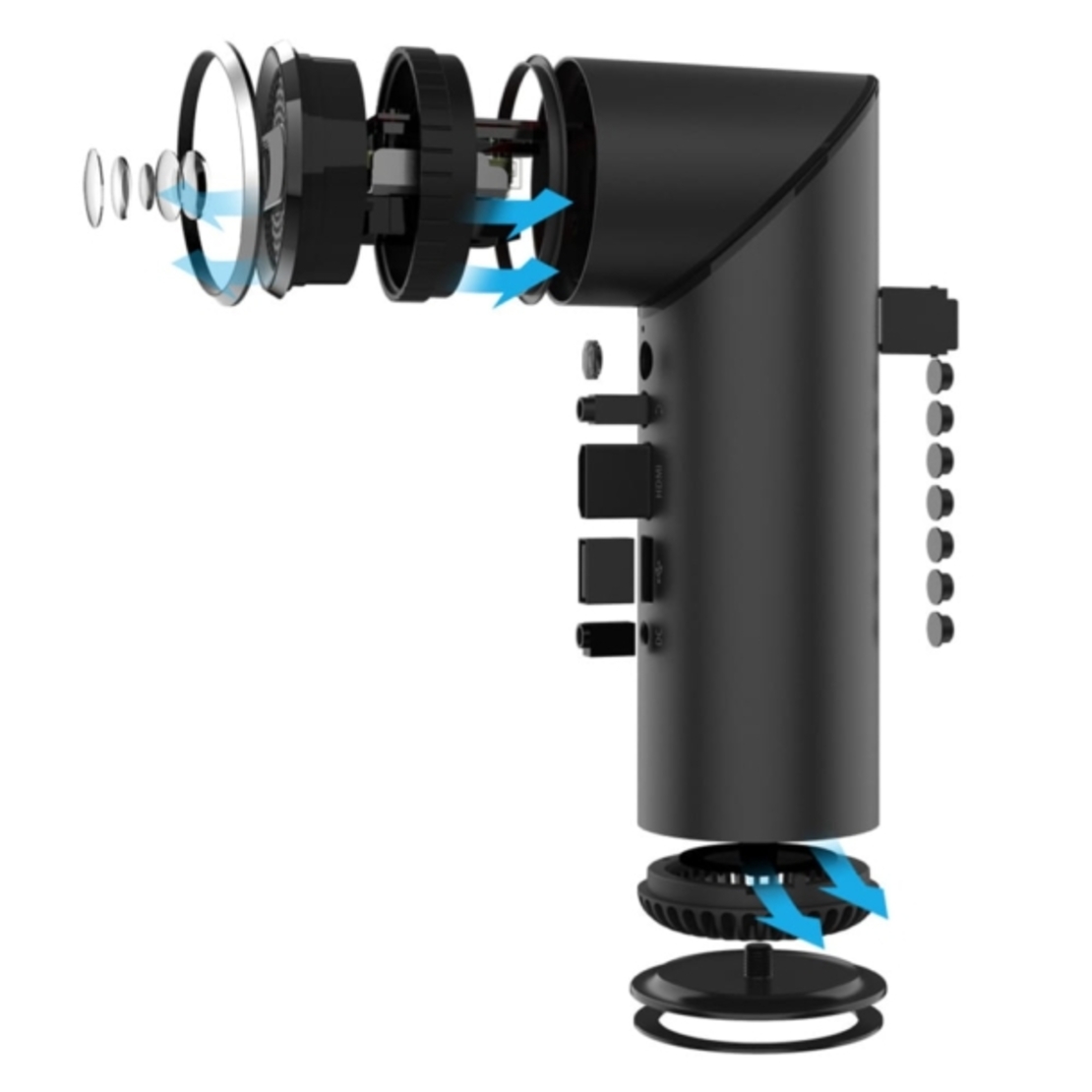 מקרן נייד אנדרואיד אלחוטי עם רמקול מובנה – Eco Q11