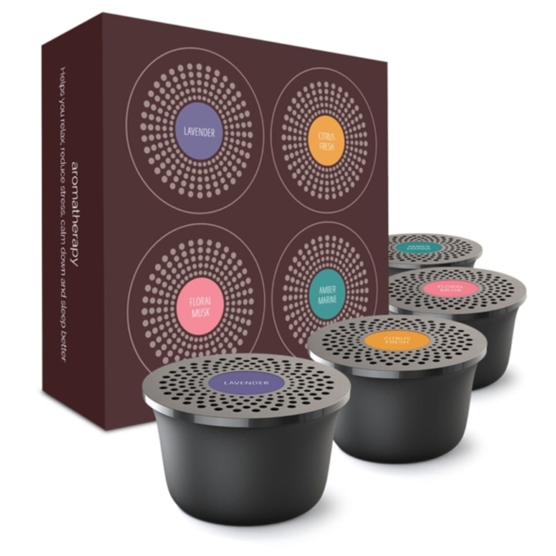 מארז 4 קפסולות Aromatherapy
