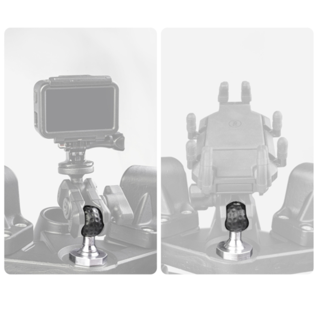 תושבת תפוח למראה לאופנוע ספורט OsoPro bottom mount