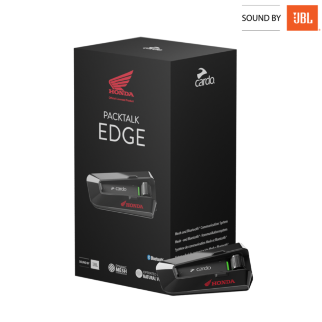 דיבורית בלוטוס לקסדה קארדו מותג הונדה Cardo HONDA Packtalk EDGE