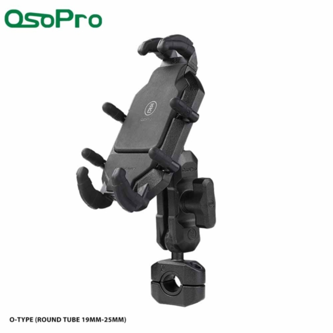 תושבת לנייד מסוג Octopus לכידון אופנוע – OsoPro - תפס כידון O