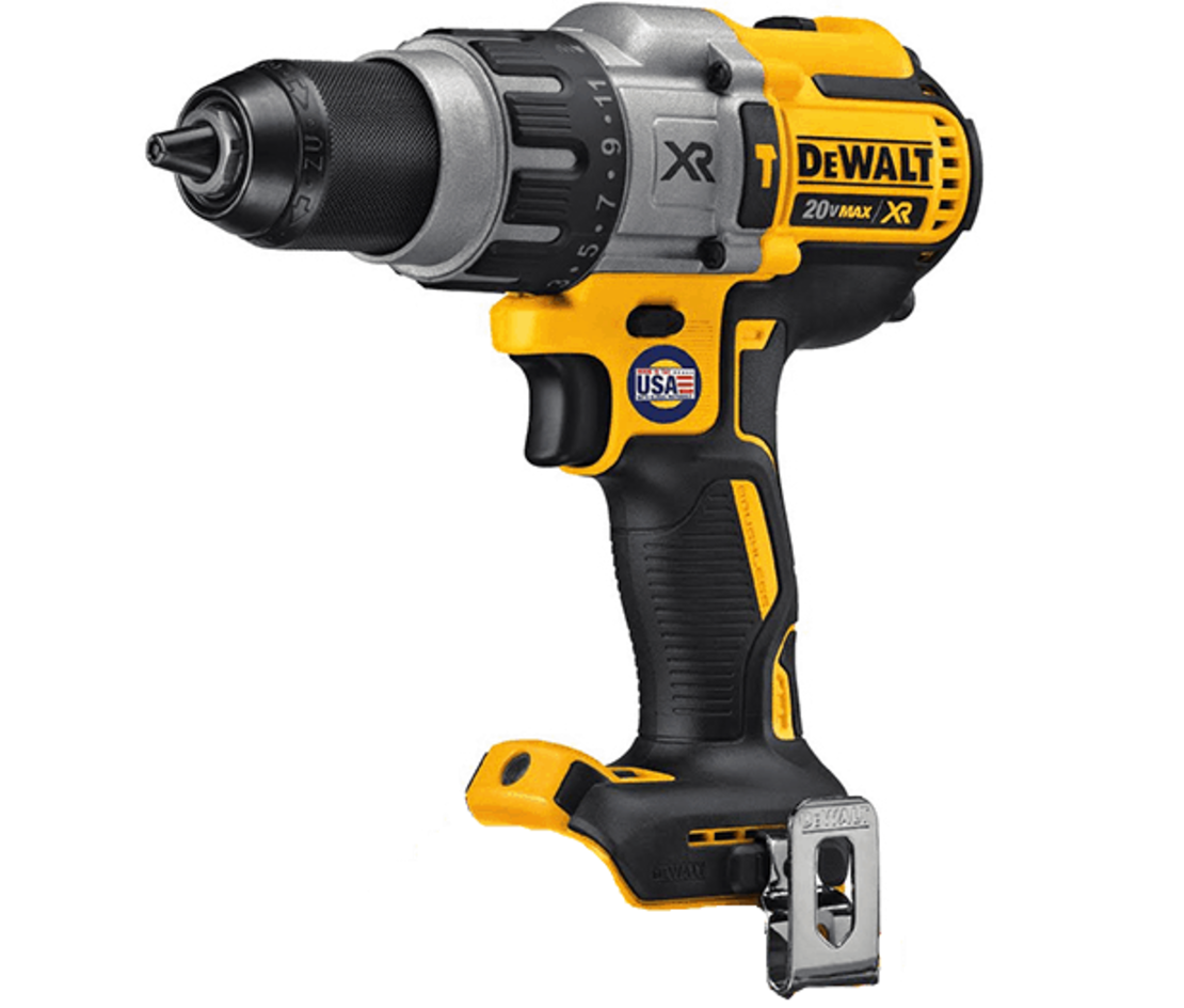 מברגה / מקדחה 18/20V דיוולט דגם DeWalt XR Power Detect DCD998 (גוף בלבד)