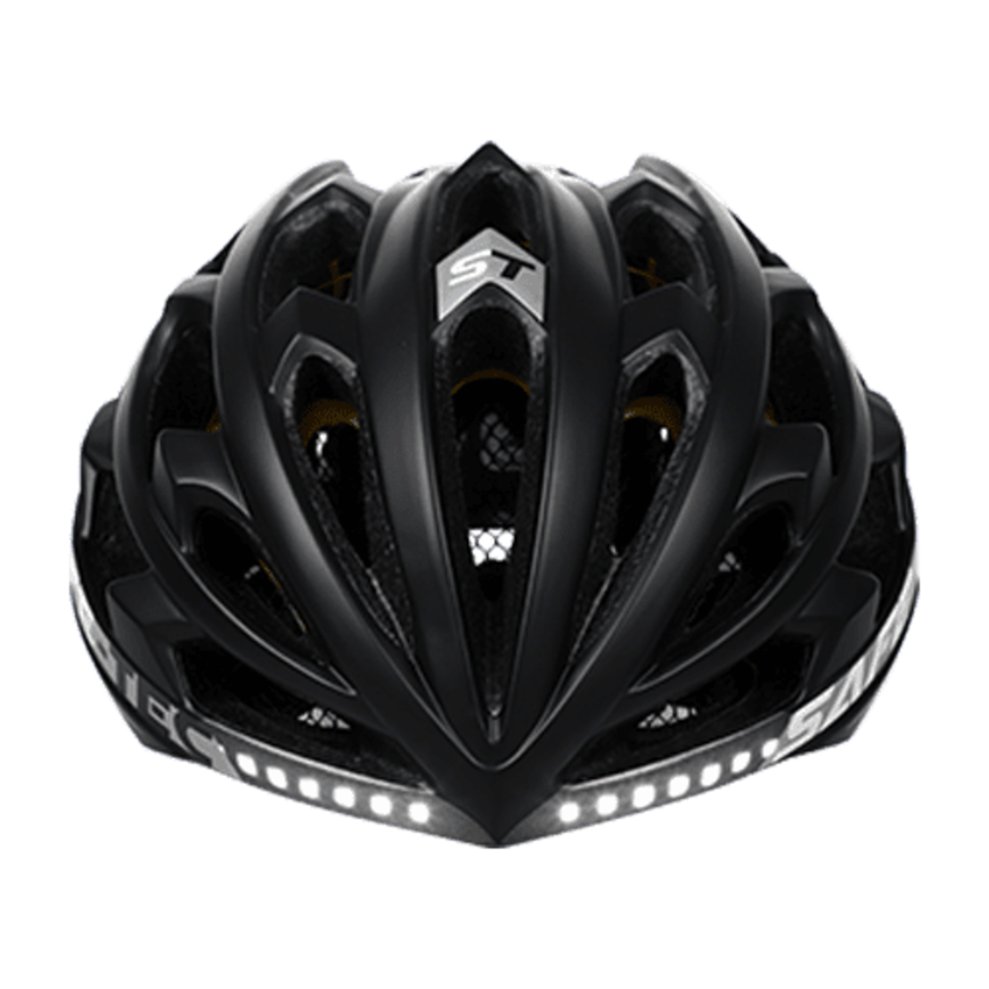 קסדה חכמה לאופניים עם פנסי LED דגם - Safe -Tec TYR 2