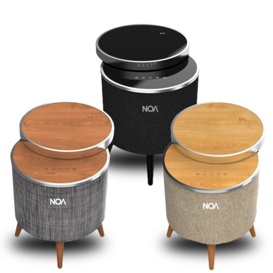 שולחן רמקול בלוטוס עם מגשית הרחבה כפולה NOA V1400W
