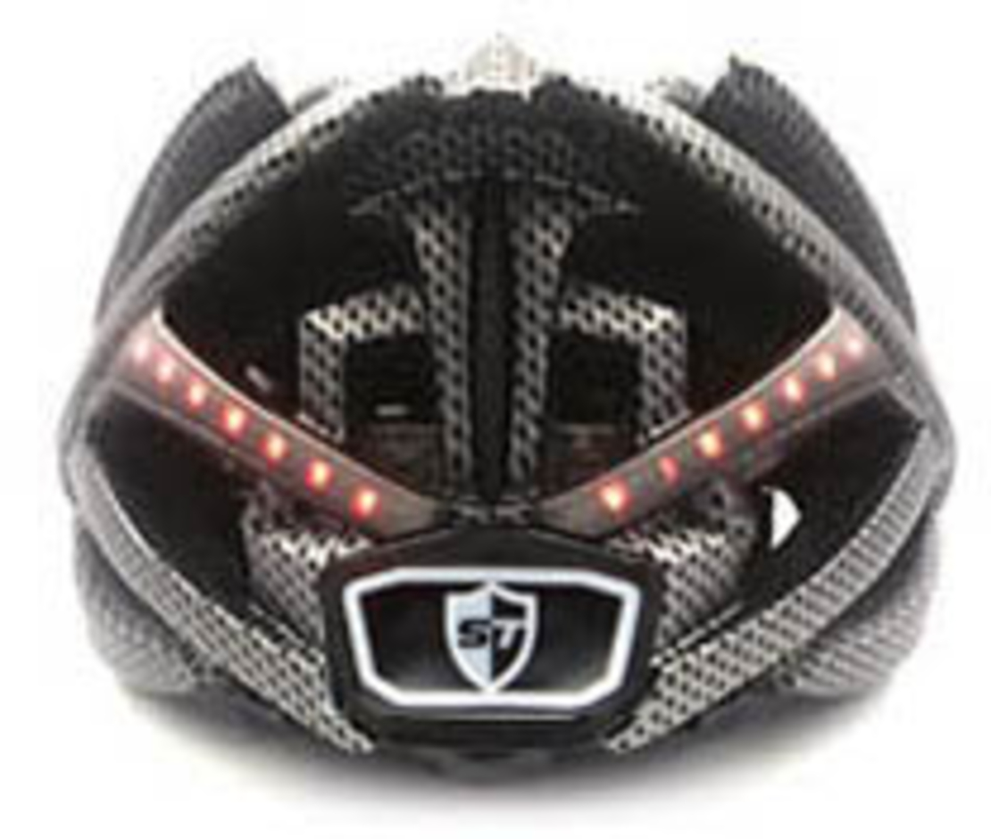 קסדה חכמה לאופניים עם פנסי LED דגם - Safe -Tec TYR 2