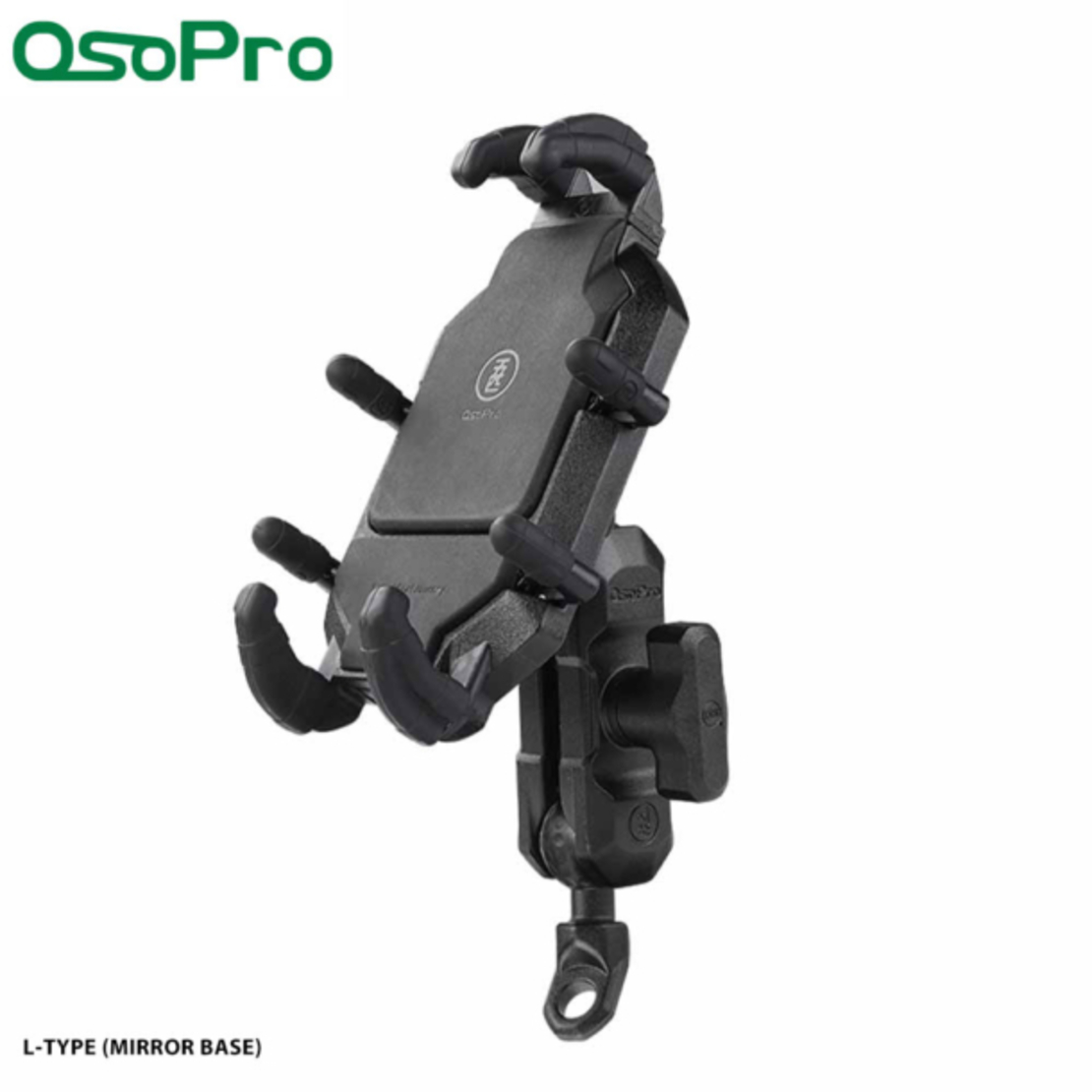 תושבת לנייד סמארטפון מסוג Octopus לכידון אופנוע – OsoPro תפס מראה L