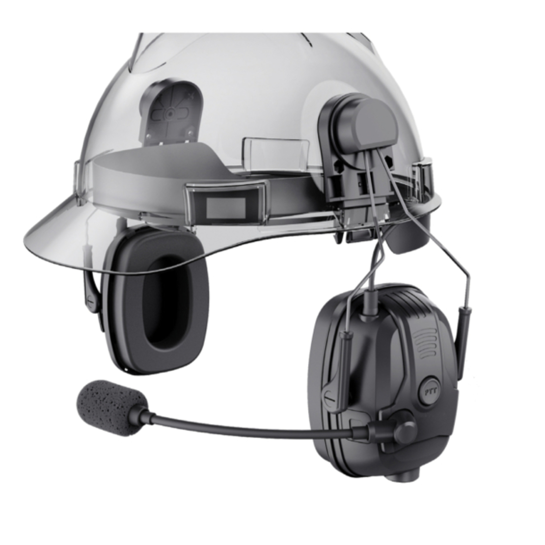 אוזניות תקשורת בלוטוס לצוות Cardo Crew Safety Headset