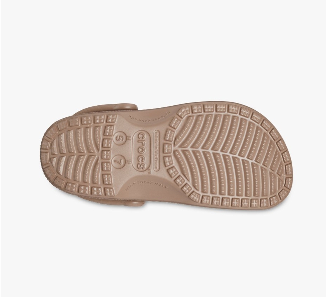 נעלי קרוקס קלאסי בצבע חום לאטה Crocs לגברים ונשים