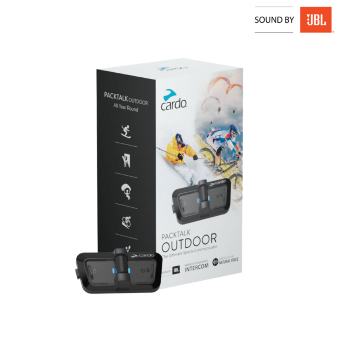 דיבורית בלוטוס לספורט אקסטרים Cardo Packtalk OutDoor