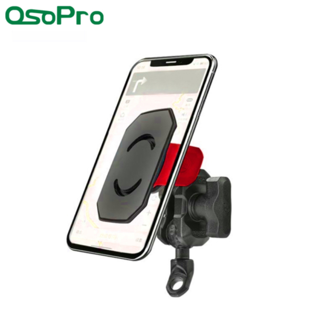 תושבת לנייד מסוג Click&Lock לכידון אופנוע – OsoPro תפס מראה L