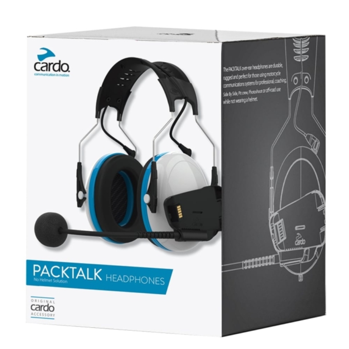 אוזניות קשת Cardo PACKTALK Headphones