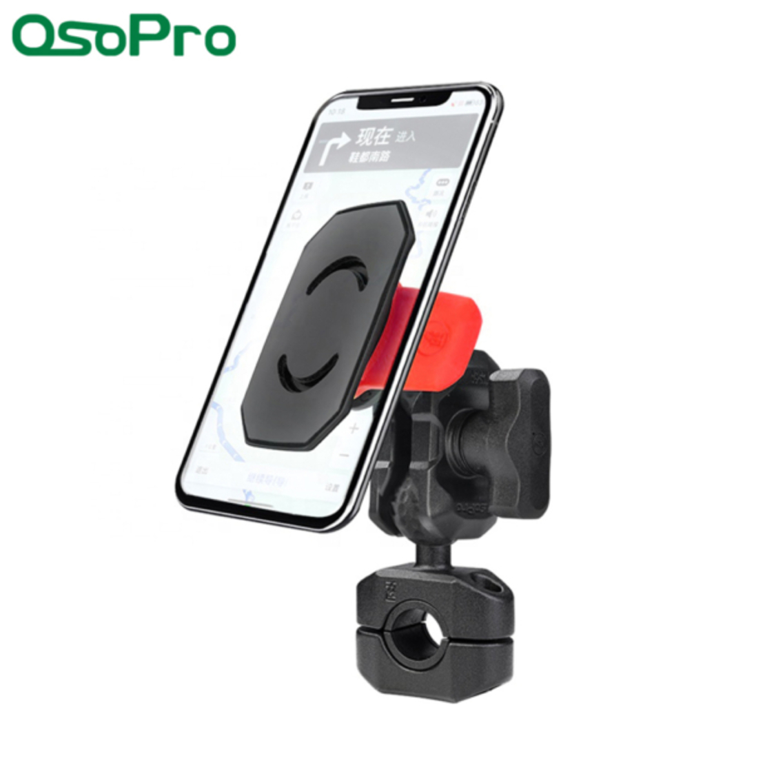 תושבת לנייד מסוג Click&Lock לכידון אופנוע – OsoPro תפס כידון O