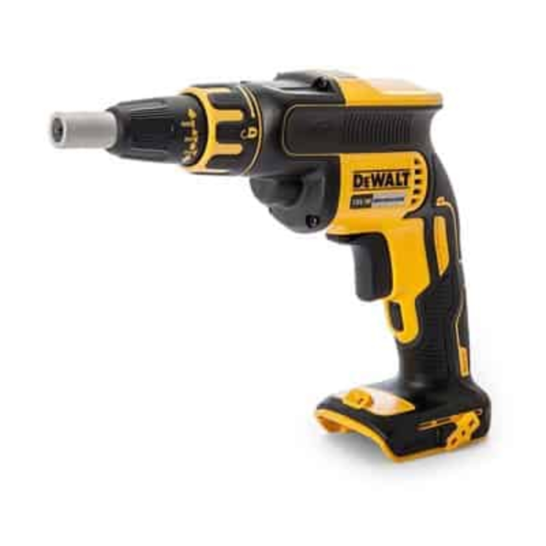 מברגת גבס דיוולט 20V/18V כולל מחסנית לברגים (גוף בלבד) DCF620B DeWALT