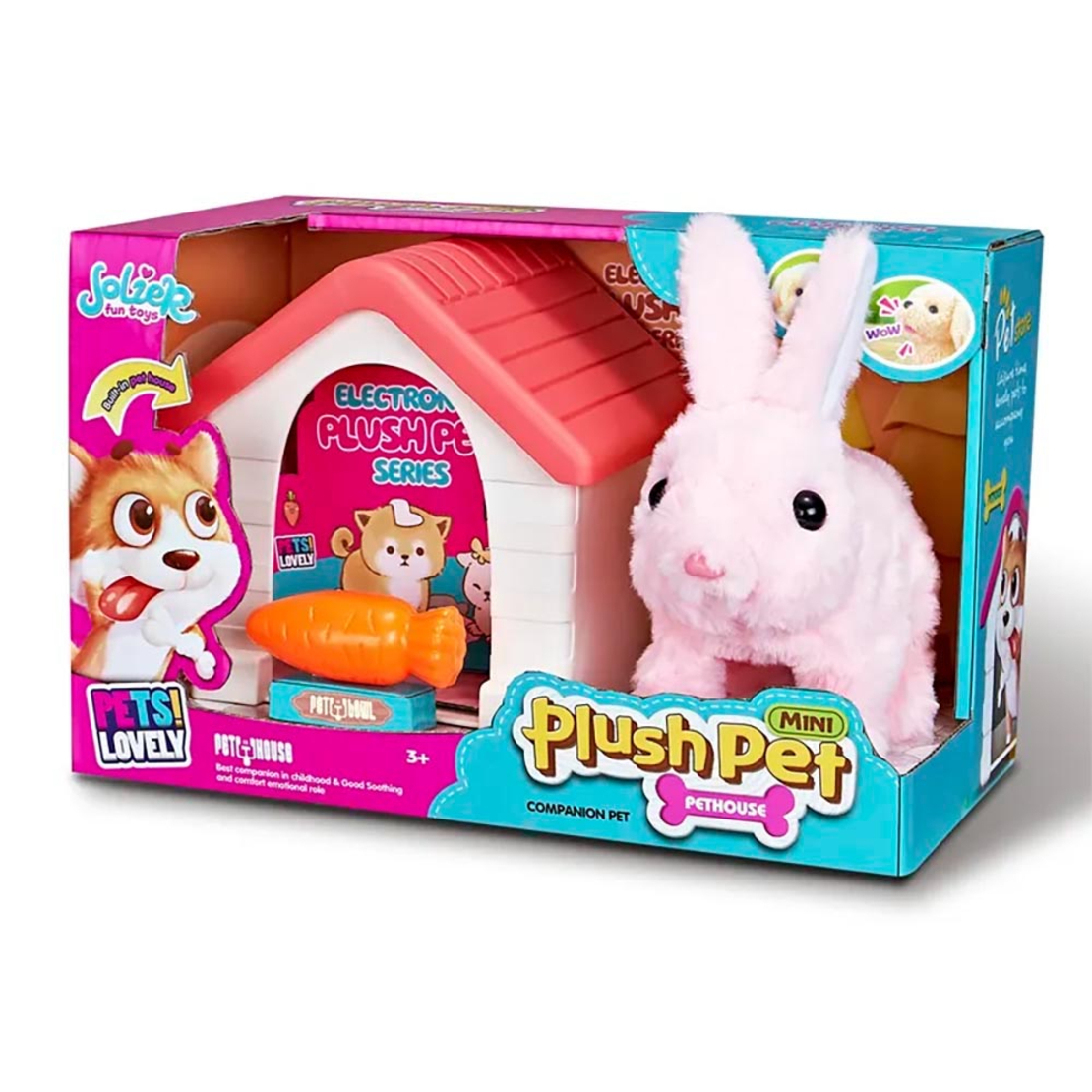 ארנב + מלונה וערכת טיפוח