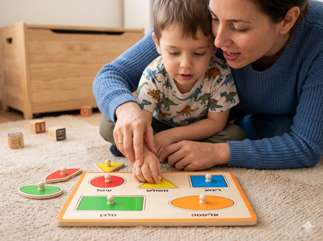 أحجية من 5 قطع - أشكال