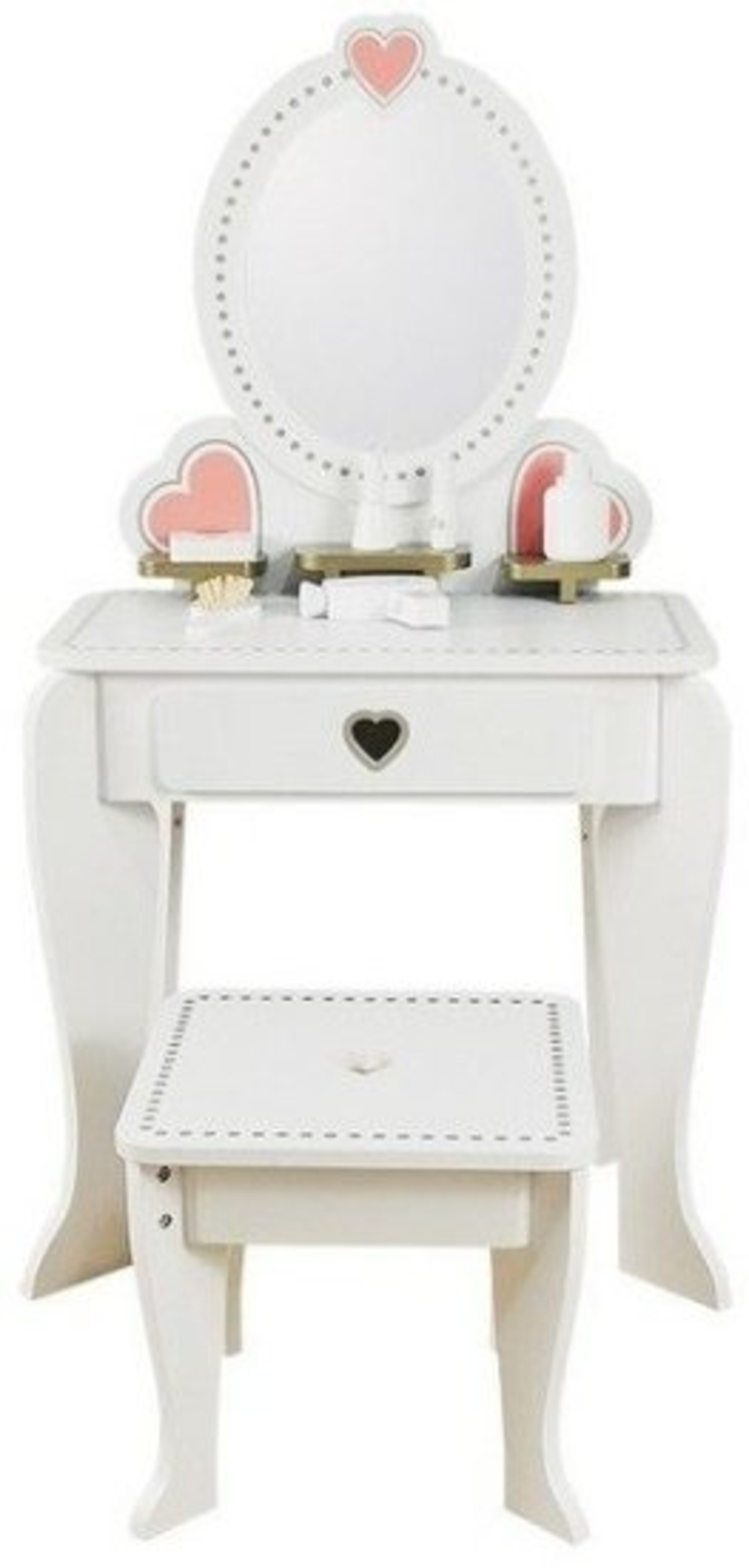 שידת איפור מעץ עם כיסא מידות 90x49x34 ס״מ מבית Enigma