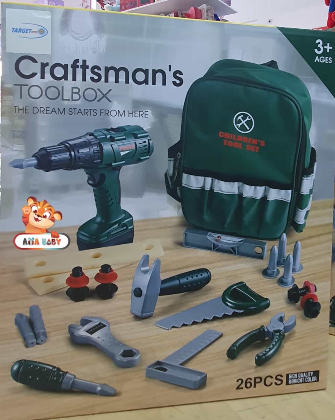 תיק כלי עבודה ומברגה