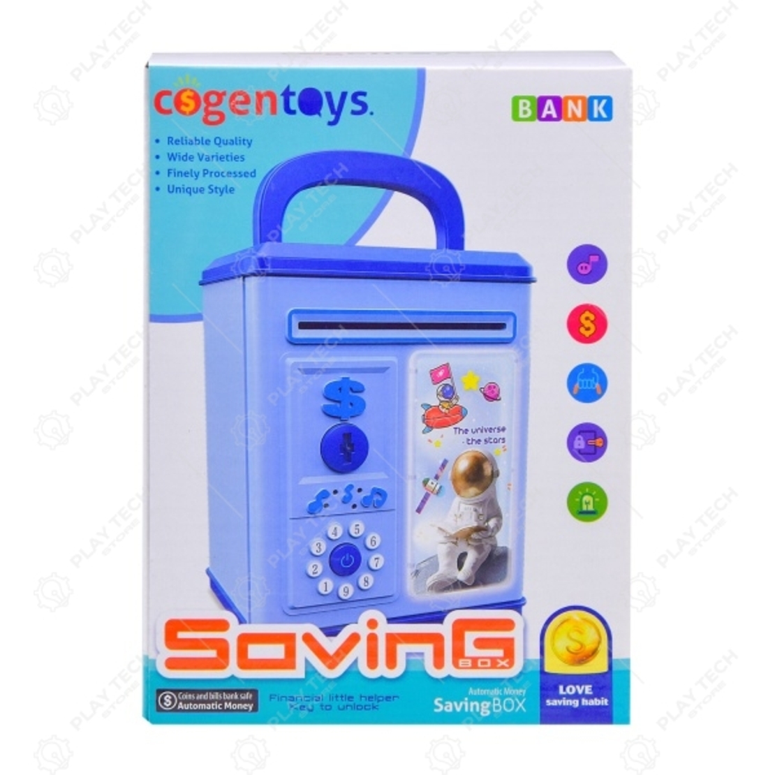 כספת לשטרות ומטבעות -