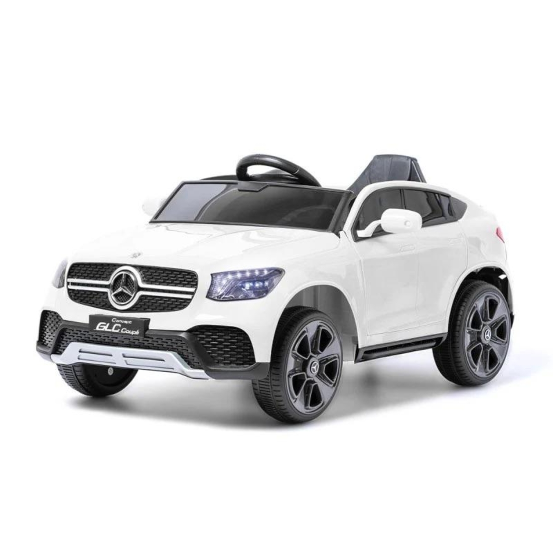 גיפ מרצדס  12V - לבן - MERCEDES