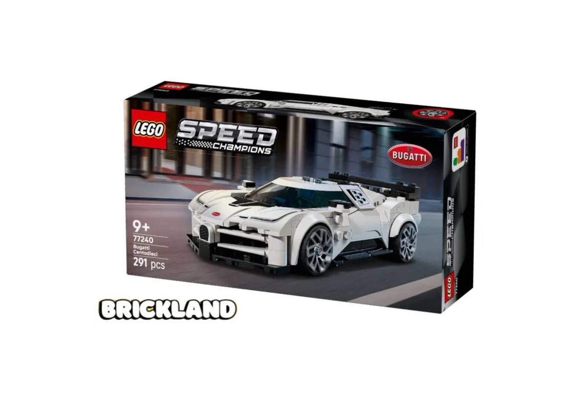 ليغو بطل السرعة ليغو سوبركار - بوجاتي سينتوديتشي 77240 LEGO